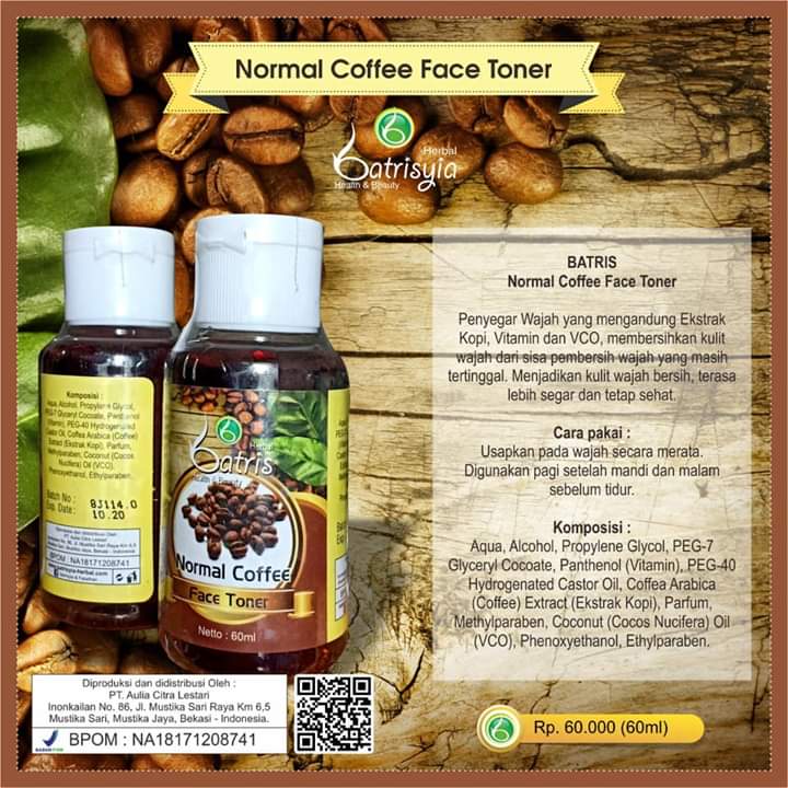 toner flek htam untuk kulit normal