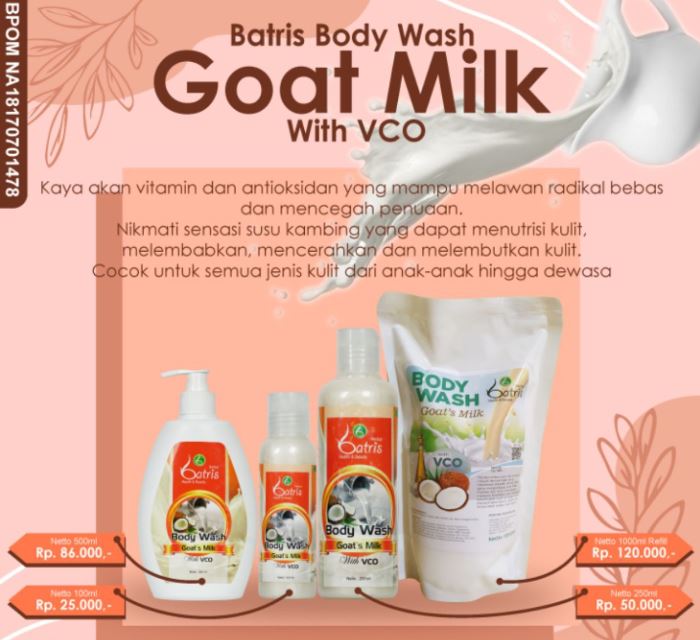 body wash mengandung susu kambing