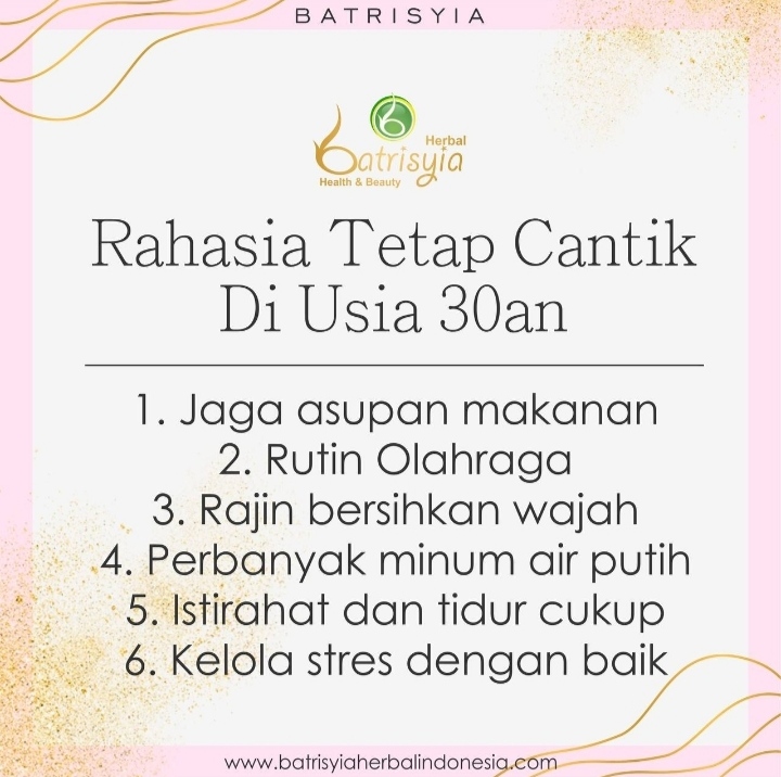 Rahasia cantk di usia 30 tahunan