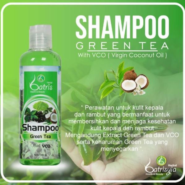 Manfaat Shampo green tea untuk rambut kering