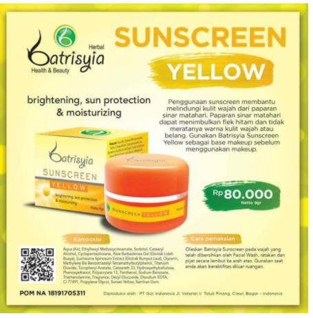 sunscreen anti UV alami