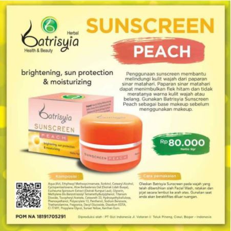 Skincare anti UV