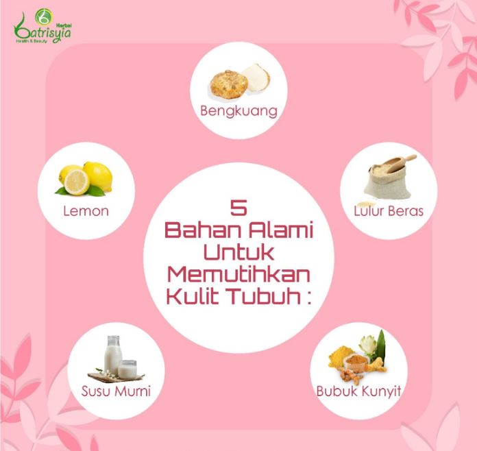 cara memutihkan kulit secara alami
