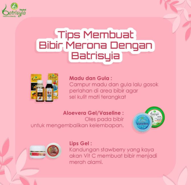 cara membuat biibir meronaa