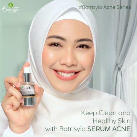 Serum Acne Batrisyia yang mengandung niacinamide 