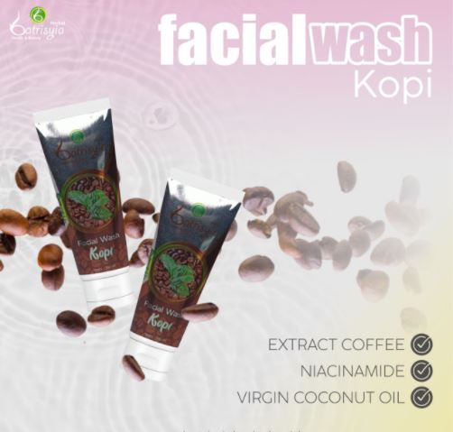 Facial wash kopi batrisyia bisa atasi penuaan dini