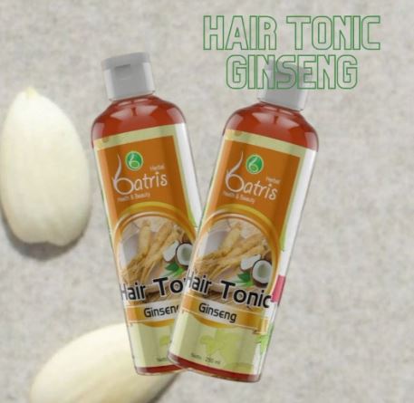 Hair tonic ginseng untuk atasi rambut rontok 
