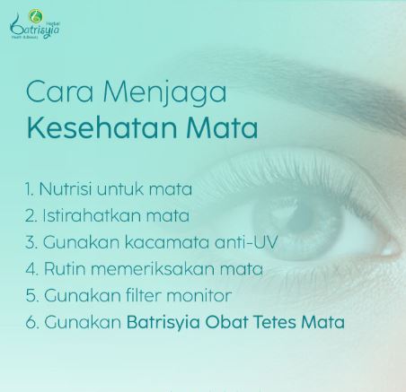 tips menjaga kesehatan mata