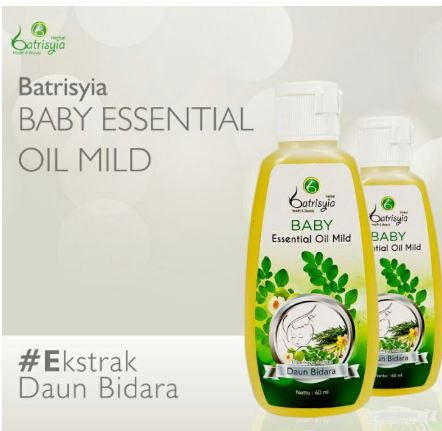 minyak telon alami untuk bayi 