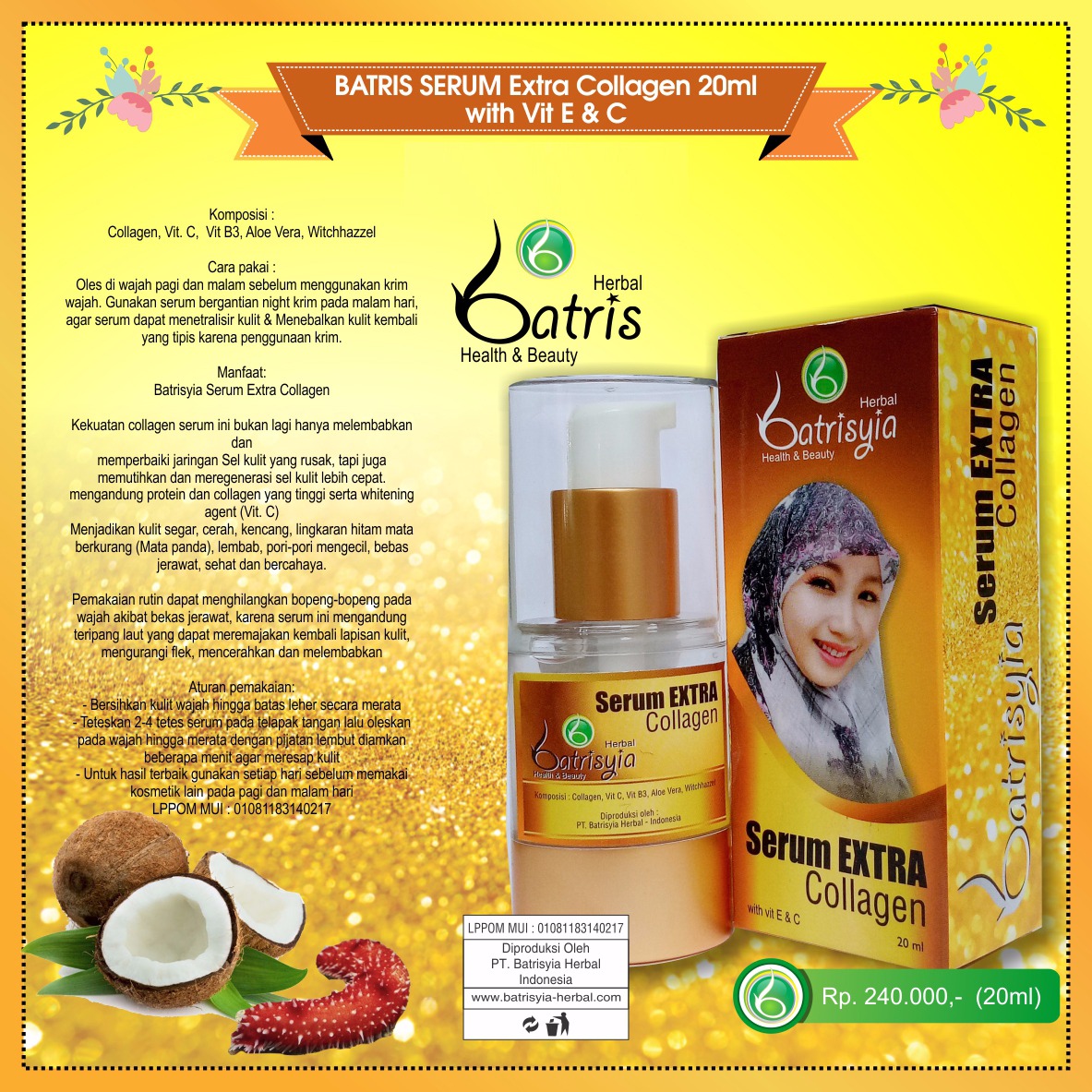 Batrisyia Serum Extra Collagen