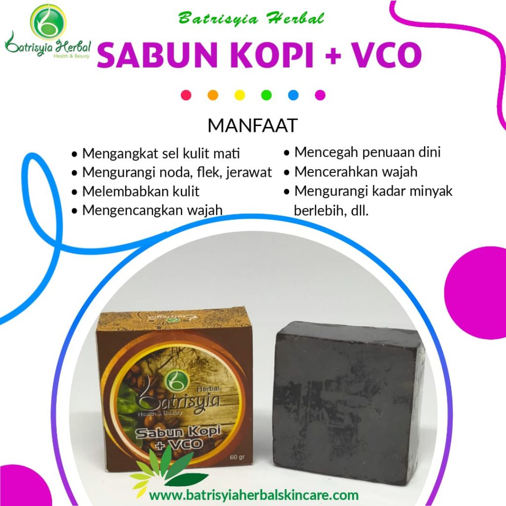 sabun kopi batrisyia herbal untuk flek
