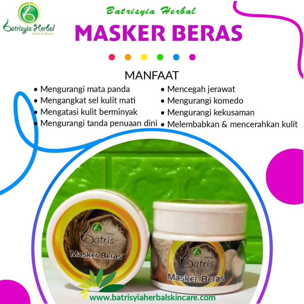 batrisyia herbal masker beras