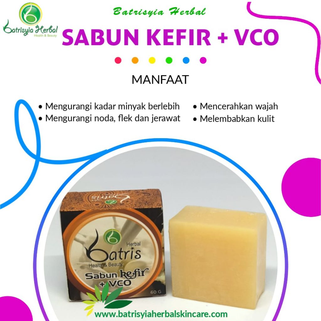 manfaat sabun kefir vco batrisyia herbal skincare