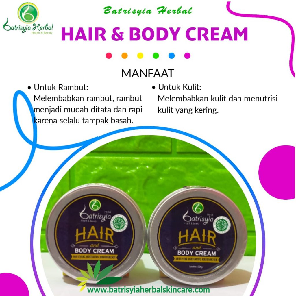 Batrisyia Pomade cream rambut terbaik