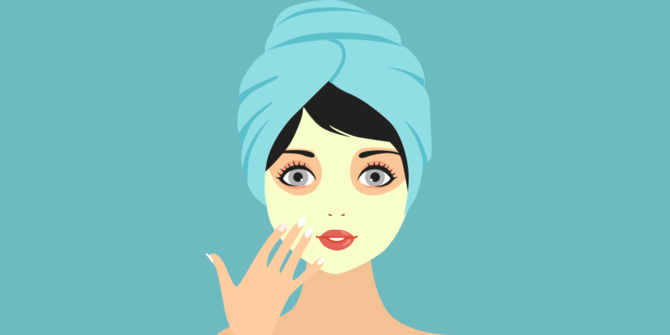 kesalahan pada saat menggunakan masker muka