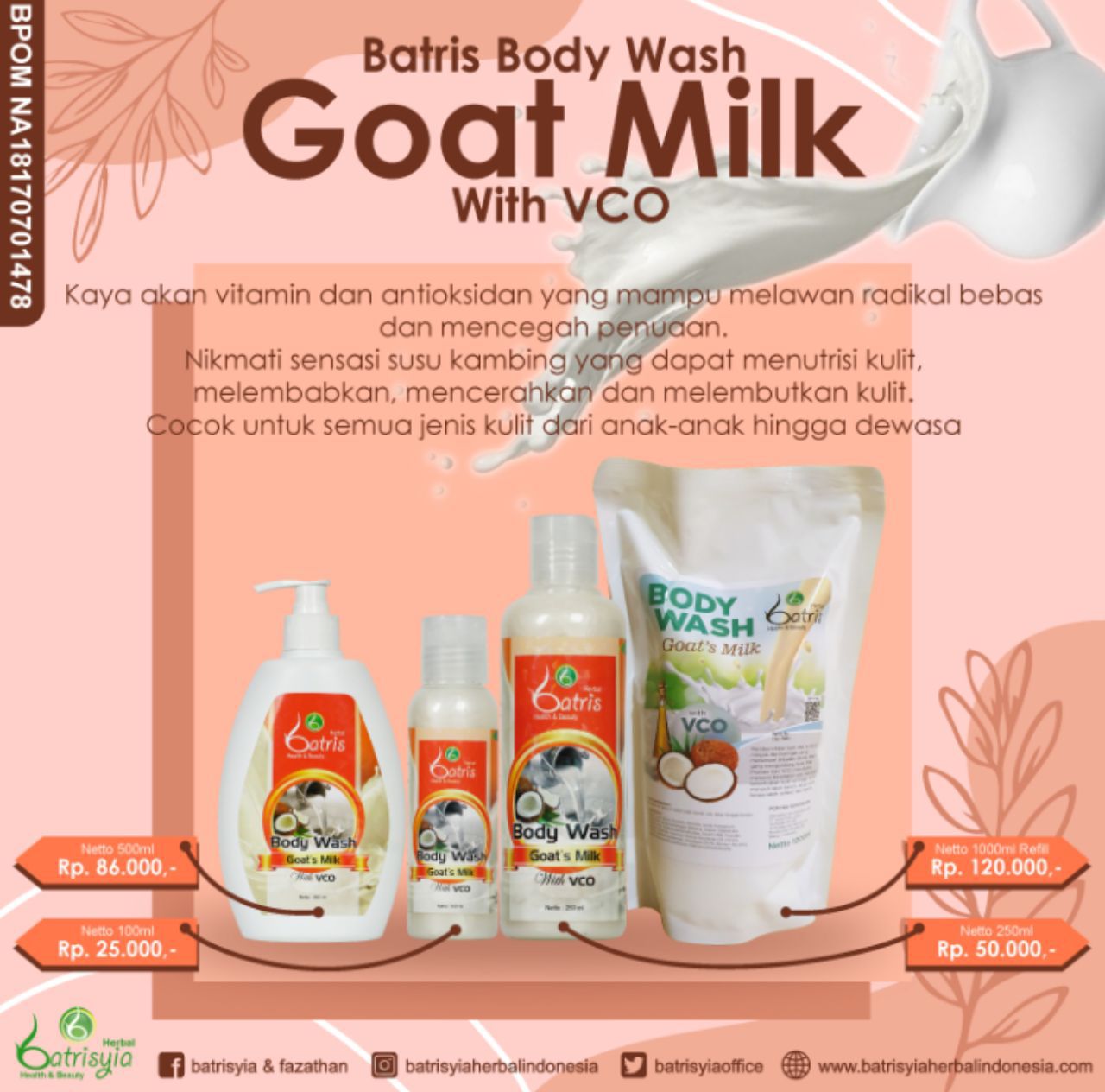 sabun mandi mengandung susu kambing