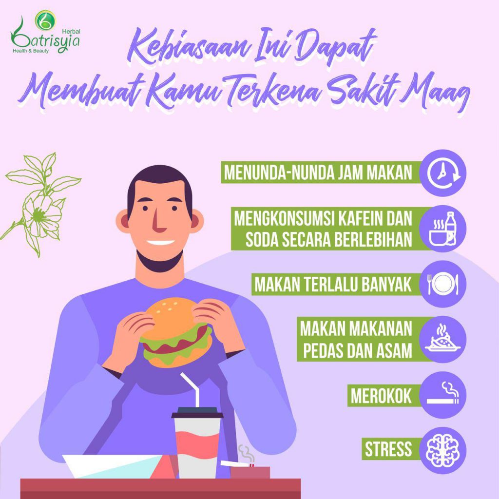 penyebab terjadinya sakit maag