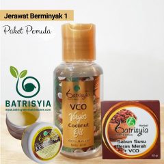JERAWAT BERMINYAK 1 PAKET PEMULA BATRISYIA HERBAL SKINCARE