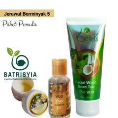 JERAWAT BERMINYAK 5 PAKET PEMULA BATRISYIA HERBAL SKINCARE