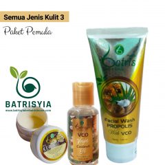 SEMUA JENIS KULIT 3 PAKET PEMULA BATRISYIA HERBAL SKINCARE