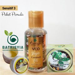 SENSITIF 3 PAKET PEMULA BATRISYIA HERBAL SKINCARE