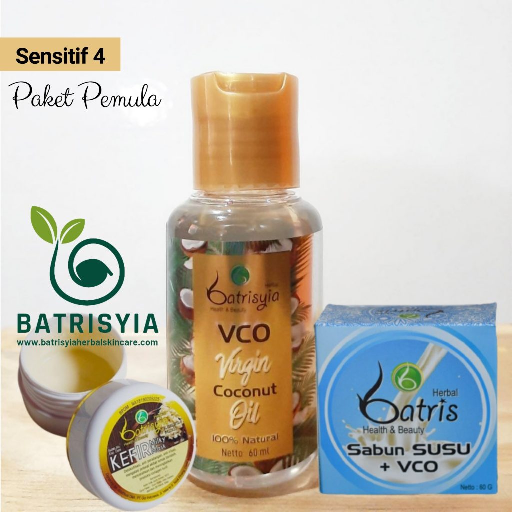 SENSITIF 4 PAKET PEMULA BATRISYIA HERBAL SKINCARE